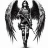 Angels girls with gun