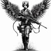 Angels girls with gun