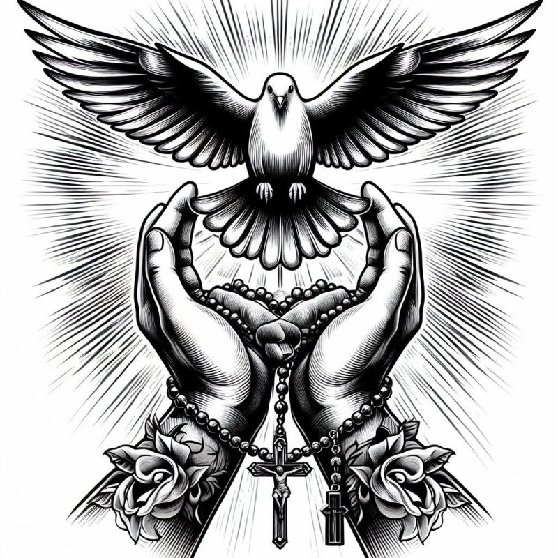 IMG_20240925_214717_326 Pigeon and cross