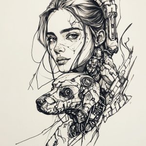 Robotic girl