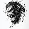 Gorilla head