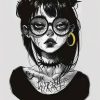 Girl with glasses