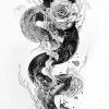 Snake and rose