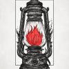 Fire lamp