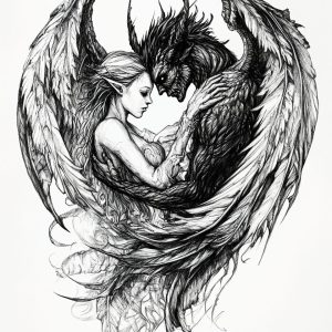 Angel and demon