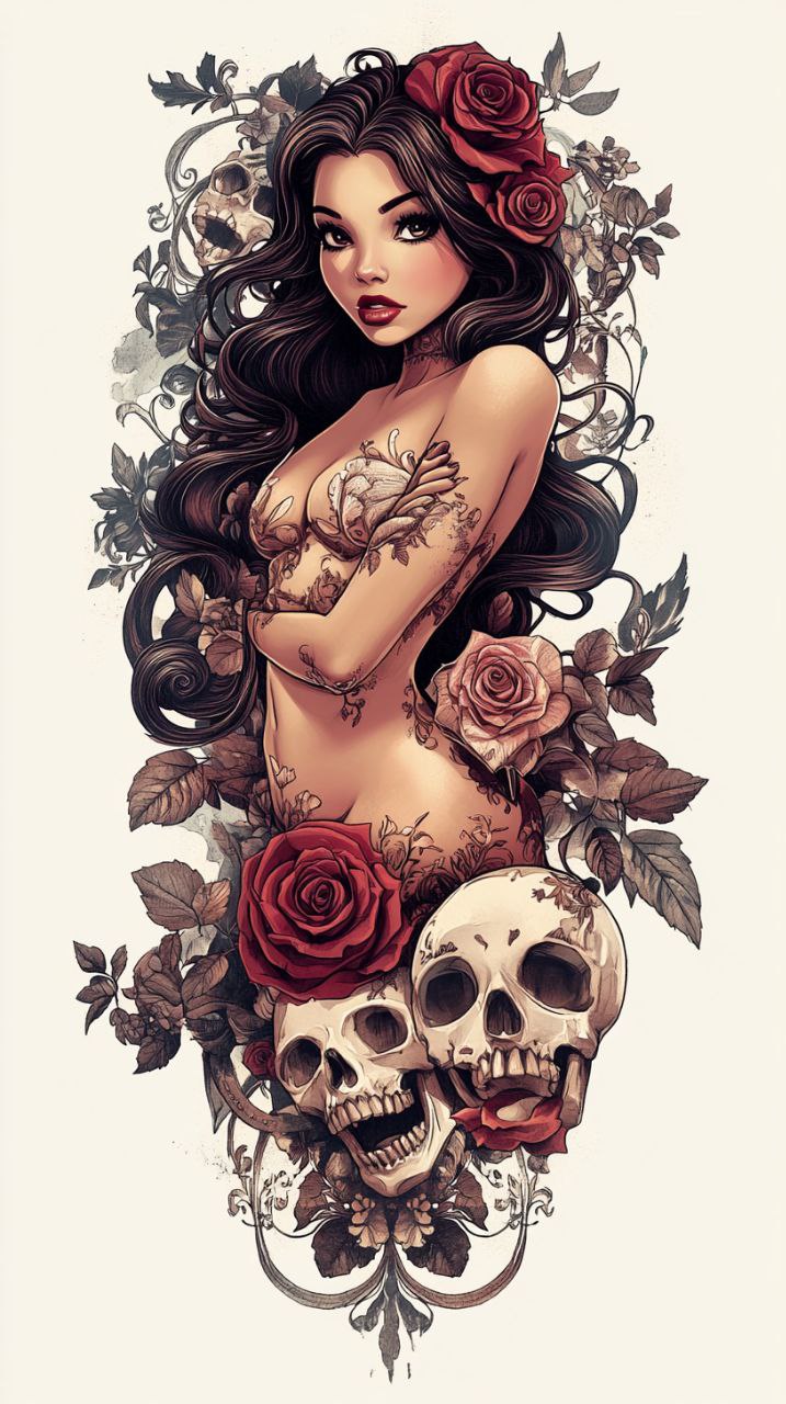 Girls and rose's