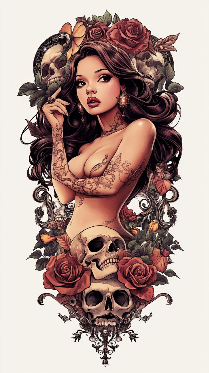 Girls and rose's