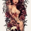 Girls and rose's