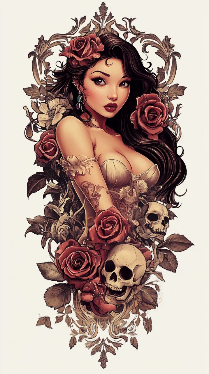 Girls and rose's