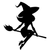 Halloween Witch Silhouette
