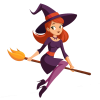 Halloween Witch Silhouette