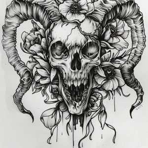 Goat Skull Pack 4