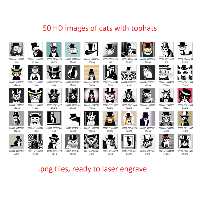 Cats With Top Hats Megapack