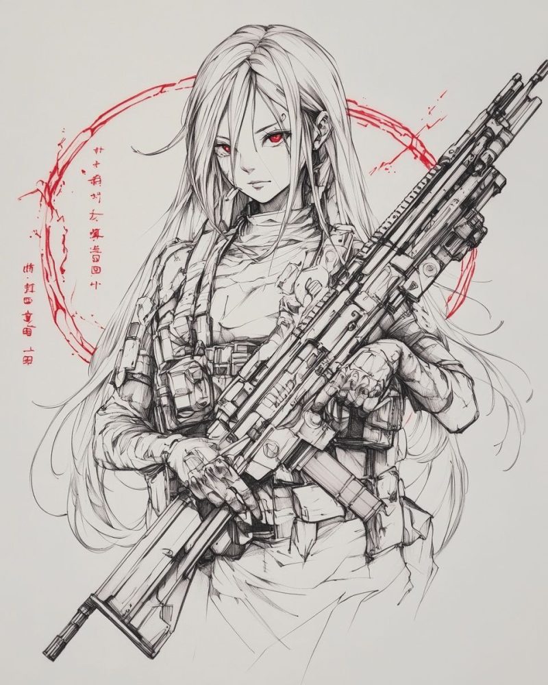 Girls and guns