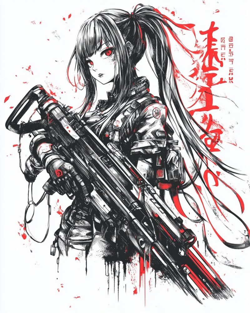 Girls and guns