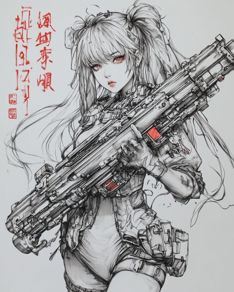 Girls and guns