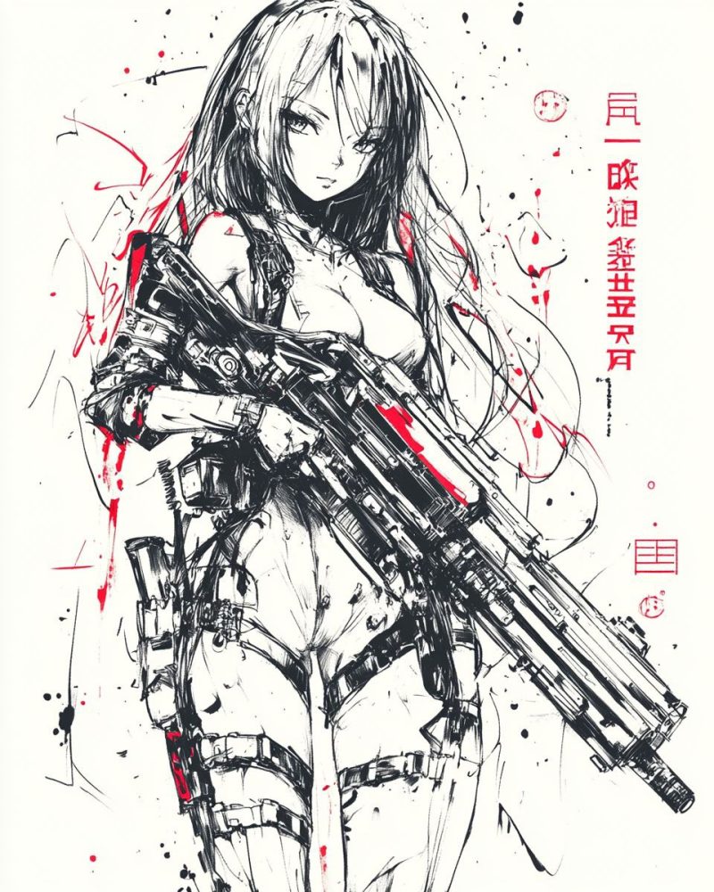 Girls and guns