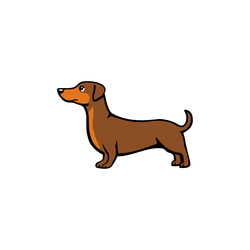 Sausage Dog - Digital Vector Files for Laser Cutting and Engraving